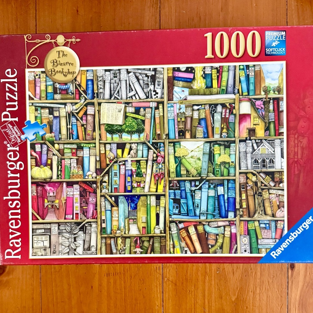 Ravensburger Colorful Bookshelf Puzzle